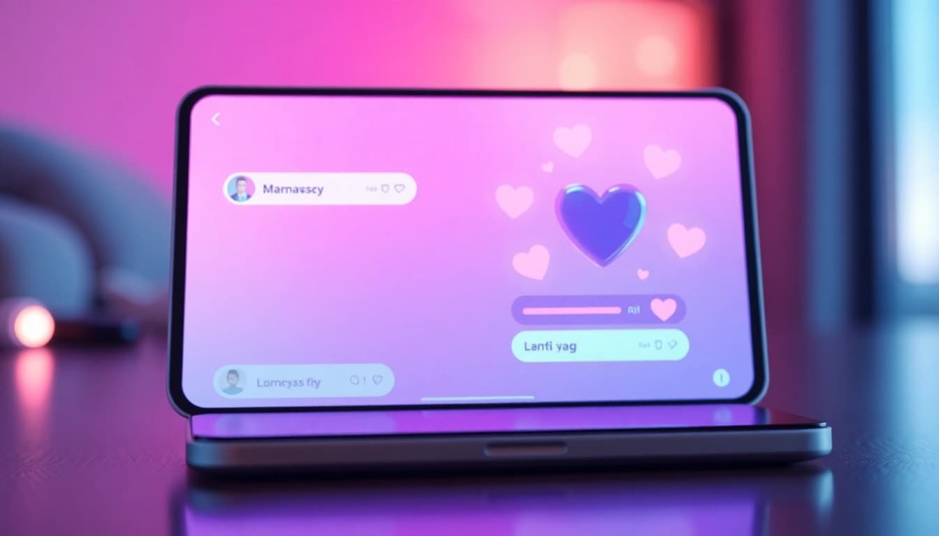 Engaging AI sex chatbot interface designed for interactive, intimate experiences.