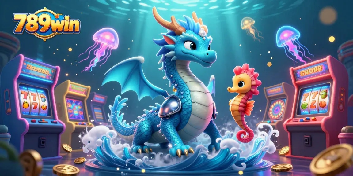 Experience thrilling adventures at 789win with vibrant characters and exciting casino elements.