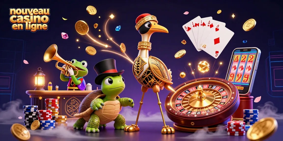 Profitez des jeux d'argent sur un nouveau casino en ligne, avec une scène dynamique d'animations captivantes.
