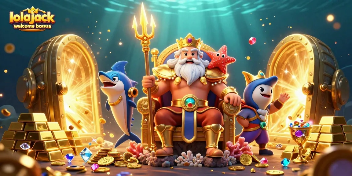 Experience the excitement with the lolajack casino welcome bonus, featuring glamorous 3D casino elements and vibrant characters.