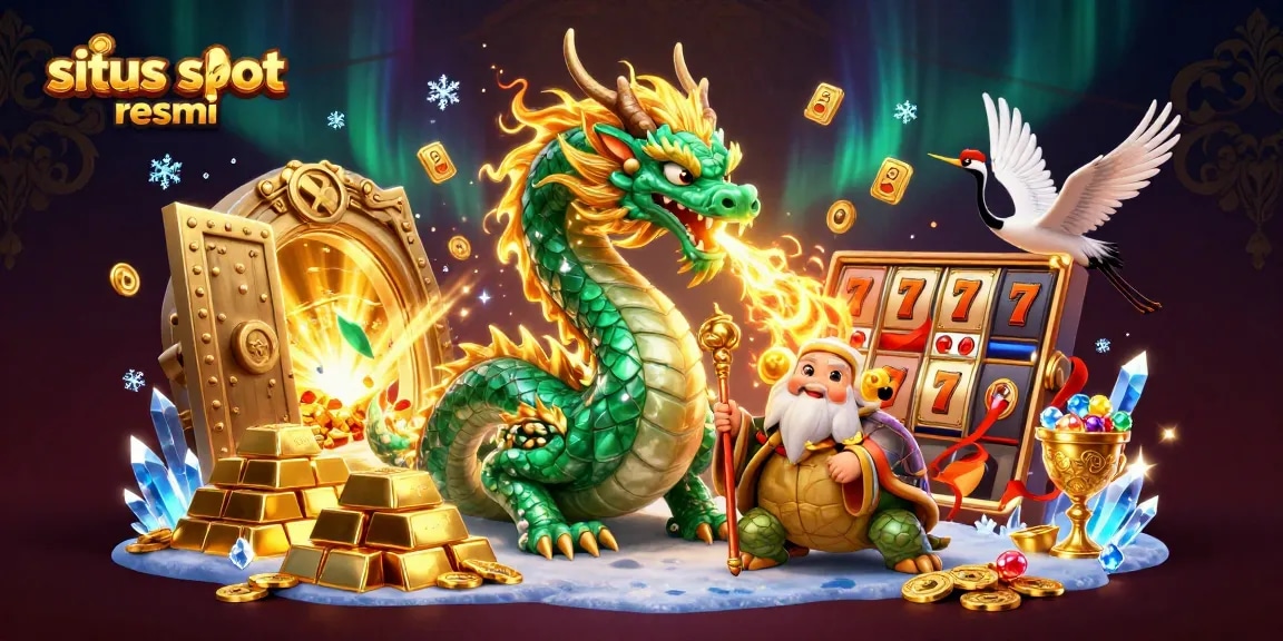 Spin the reels and unleash jackpots at situs slot resmi, featuring vibrant 3D characters and dazzling treasures.