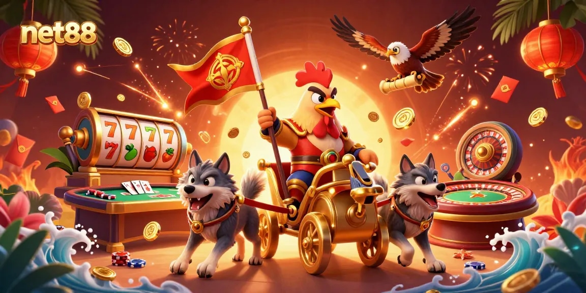 Experience thrilling action at net88 with exciting slots and casino games.
