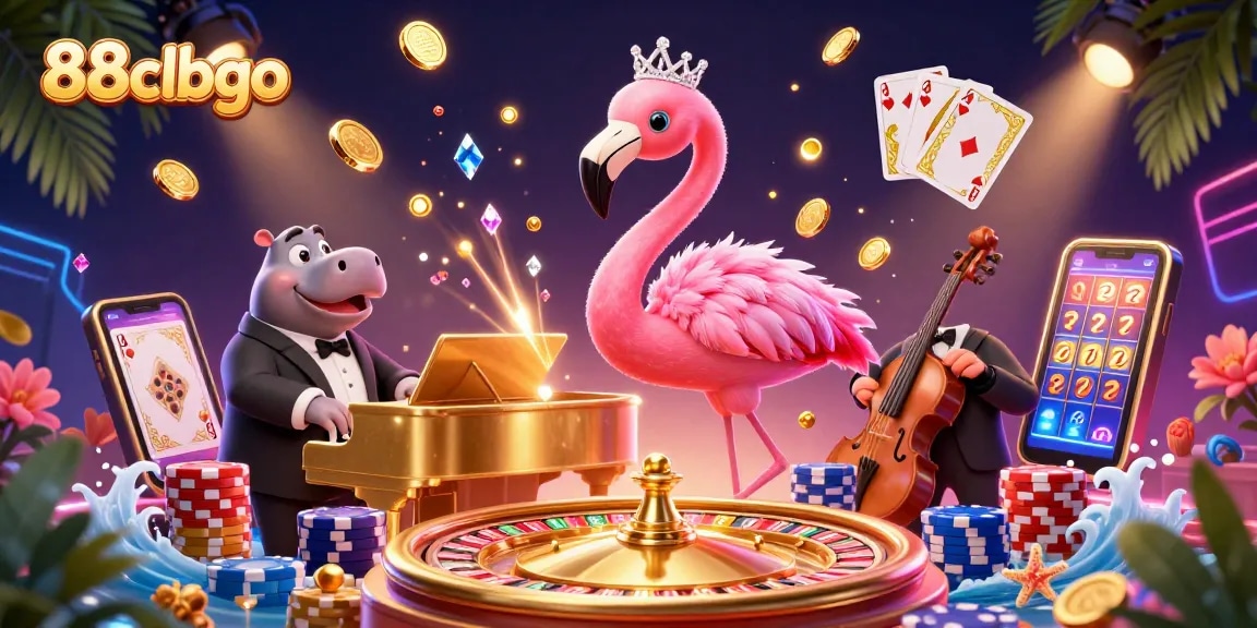 Experience exciting gameplay at 88clbgo with vibrant casino elements and engaging characters.