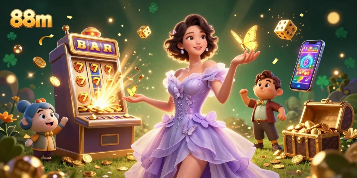 Win big with 88m online games, featuring vibrant characters and thrilling jackpots.