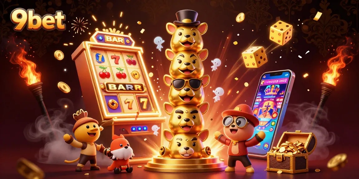 Engage with 9bet’s vibrant casino scene, featuring dynamic characters and jackpot-winning elements.