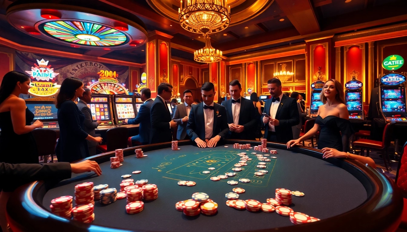 Vivez l'action aux meilleurs casinos en ligne avec des jetons de poker vibrants et des jeux passionnants.