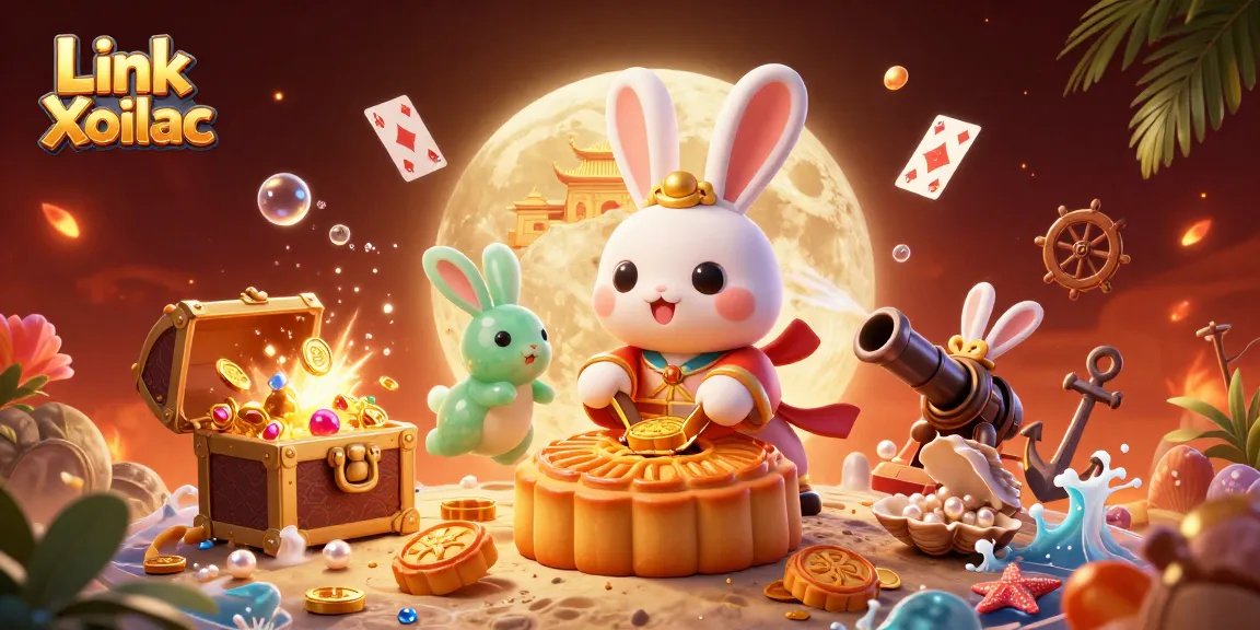 Engage in thrilling betting action with Link Xoilac, showcasing unique gambling elements around vibrant characters.
