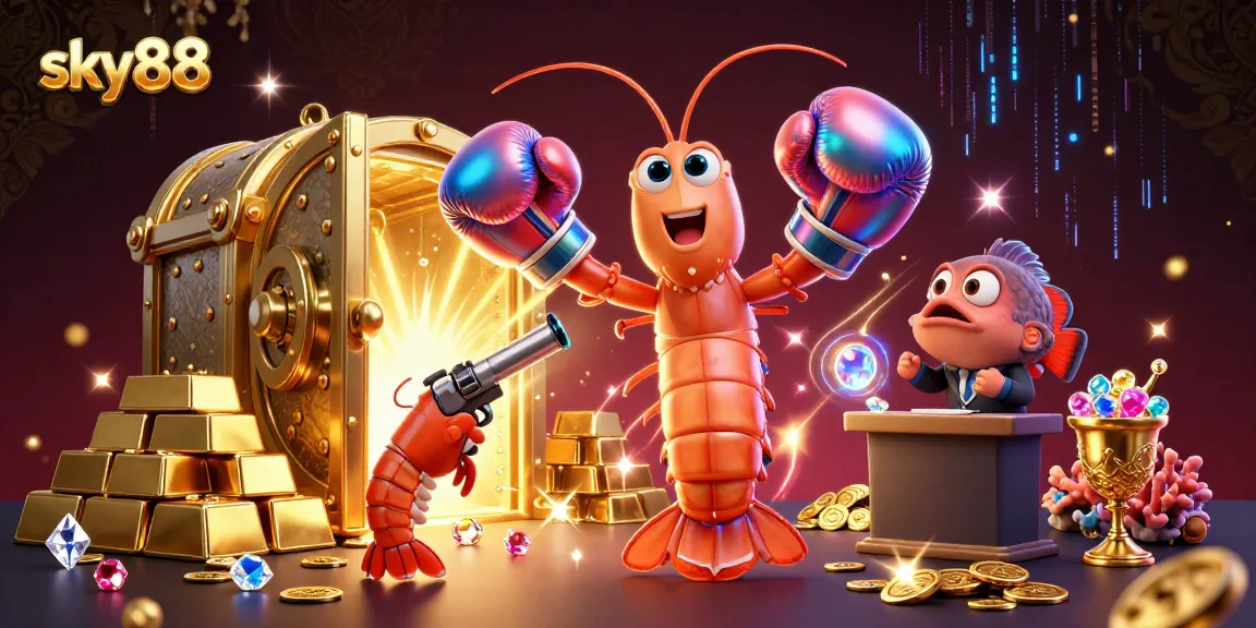 Experience thrilling wins at sky88 through vibrant 3D casino action with dynamic characters and dazzling treasure.