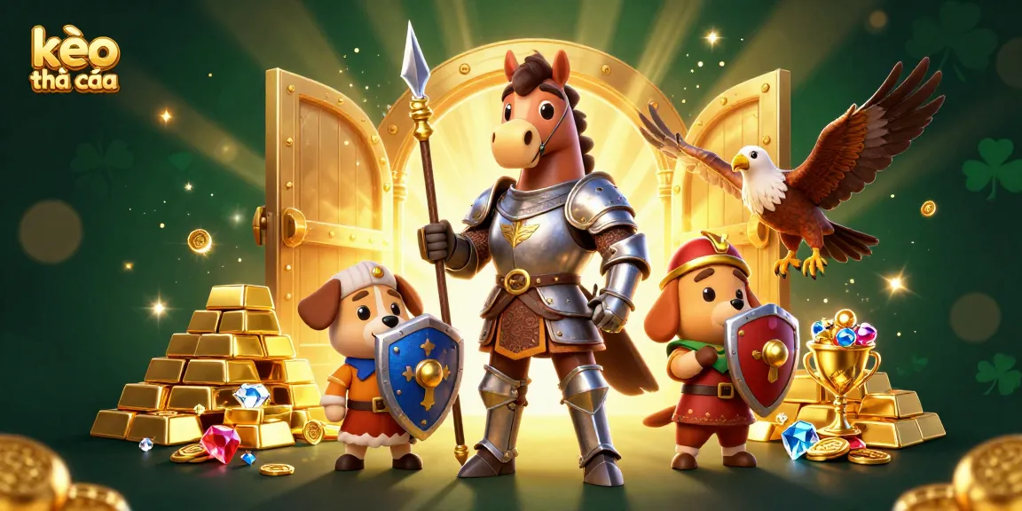 Engage with the leading 'kèo nhà cái' platform, featuring dynamic gambling action and elements.