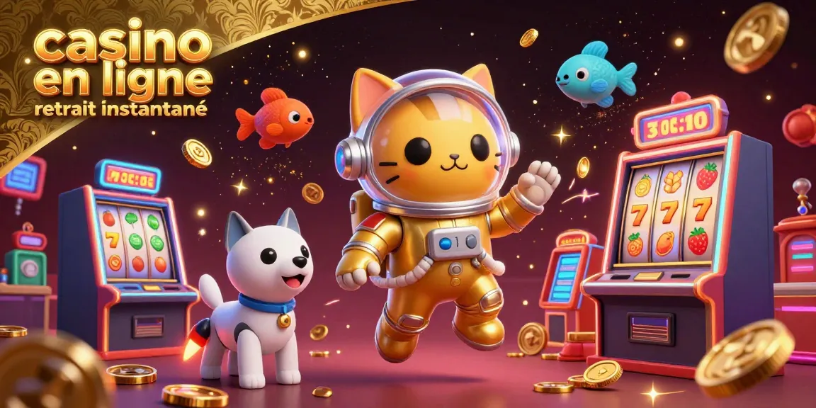 Gagnez facilement avec un casino en ligne retrait instantané et des machines à sous captivantes.