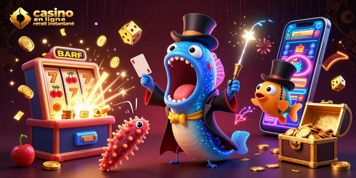 Découvrez un univers féerique de jeux avec casino en ligne retrait instantané, un amusant spectacle marin interactif.