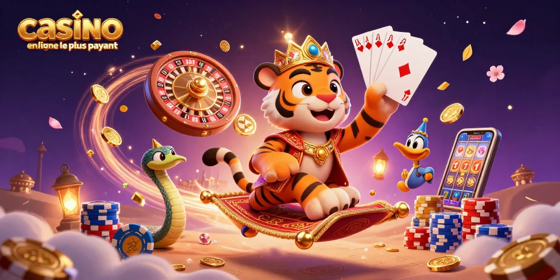 Illumination de casino en ligne le plus payant avec un sultan tigre et des éléments de jeu captivants
