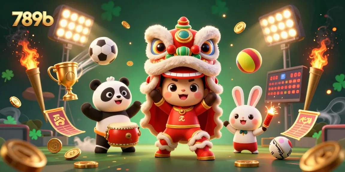 Engage with 789b in an exciting 3D casino scene featuring lively characters and dynamic gambling elements.