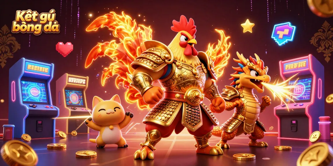 Experience Kết quả bóng đá with dynamic betting action in an illustrated gaming scene.