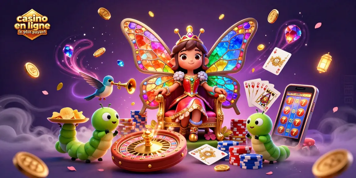 Jeu captivant dans le casino en ligne le plus payant, ornés de jetons d'or et de cartes gagnantes