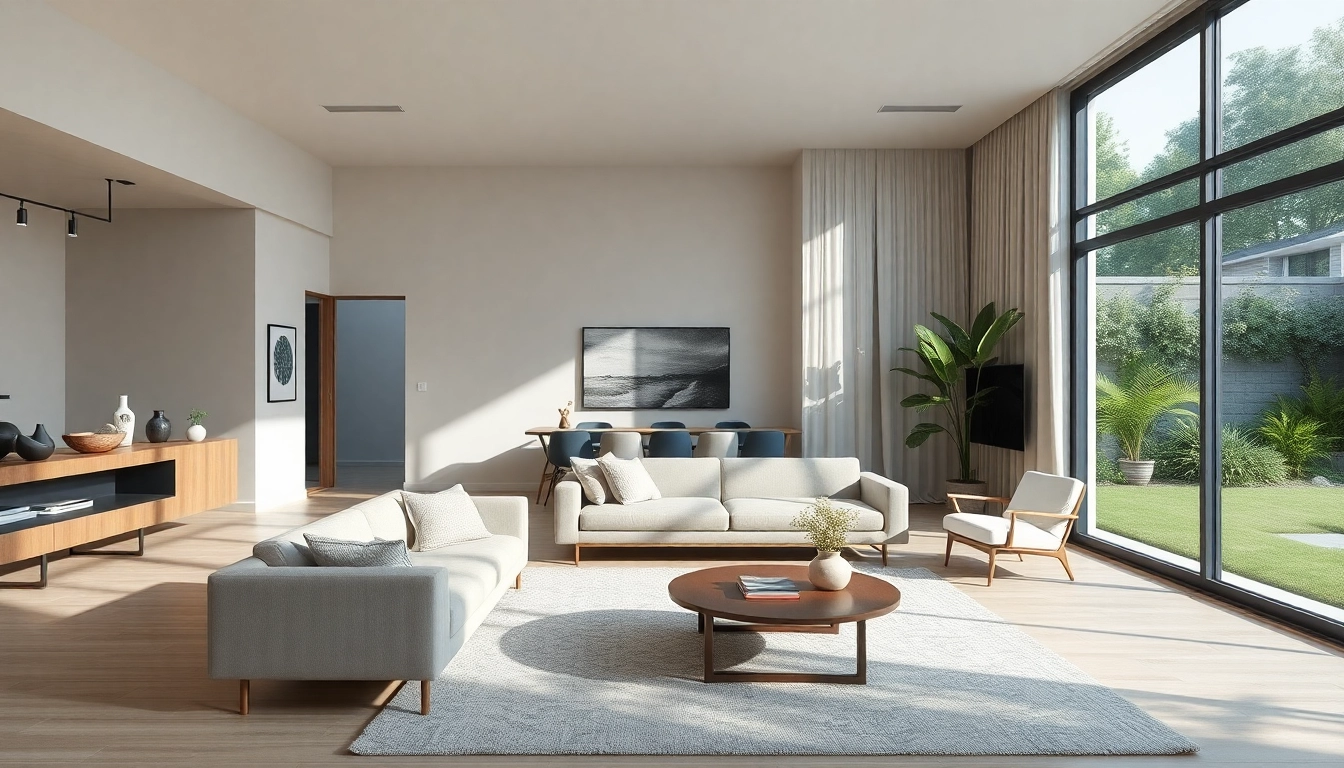 Embrace Seamless Living with a stylish home interior featuring natural light and harmonious design.