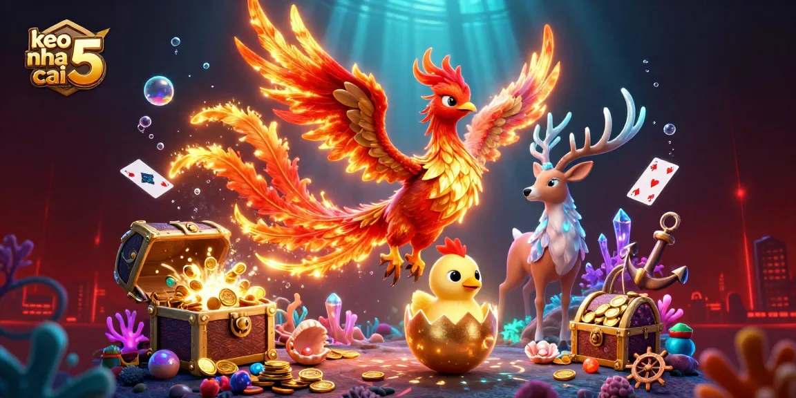 Experience the thrilling action of keo nha cai 5 with dynamic characters and vibrant casino elements.