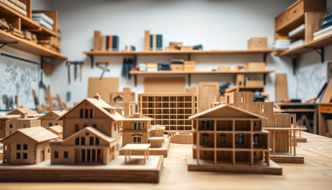 Architekturmodellbau Freiburg: Präzise und kreative Modelle in einem professionellen Studio präsentieren.