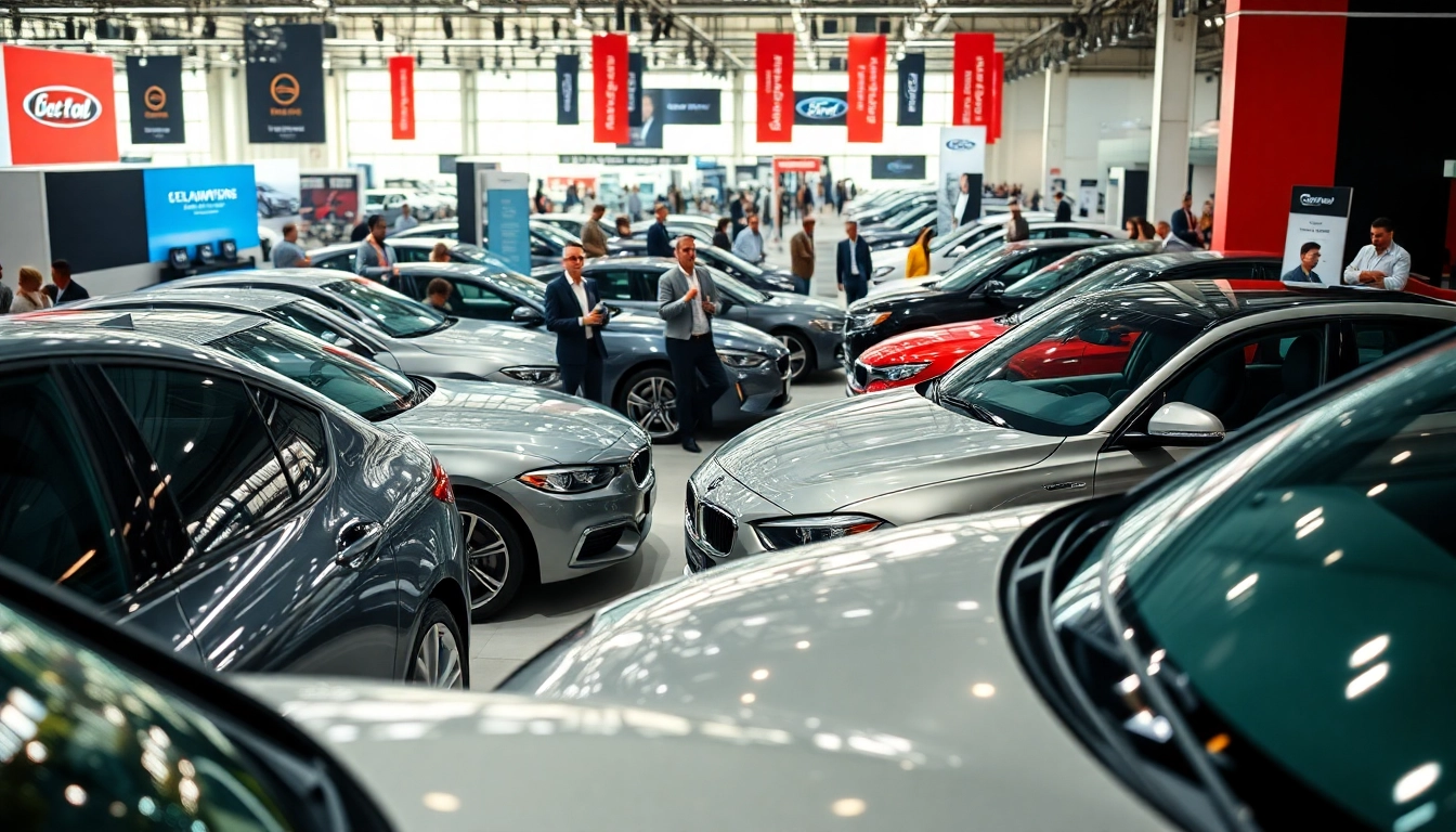 Exciting auto cars show showcasing innovative car designs and engaging attendee experiences.