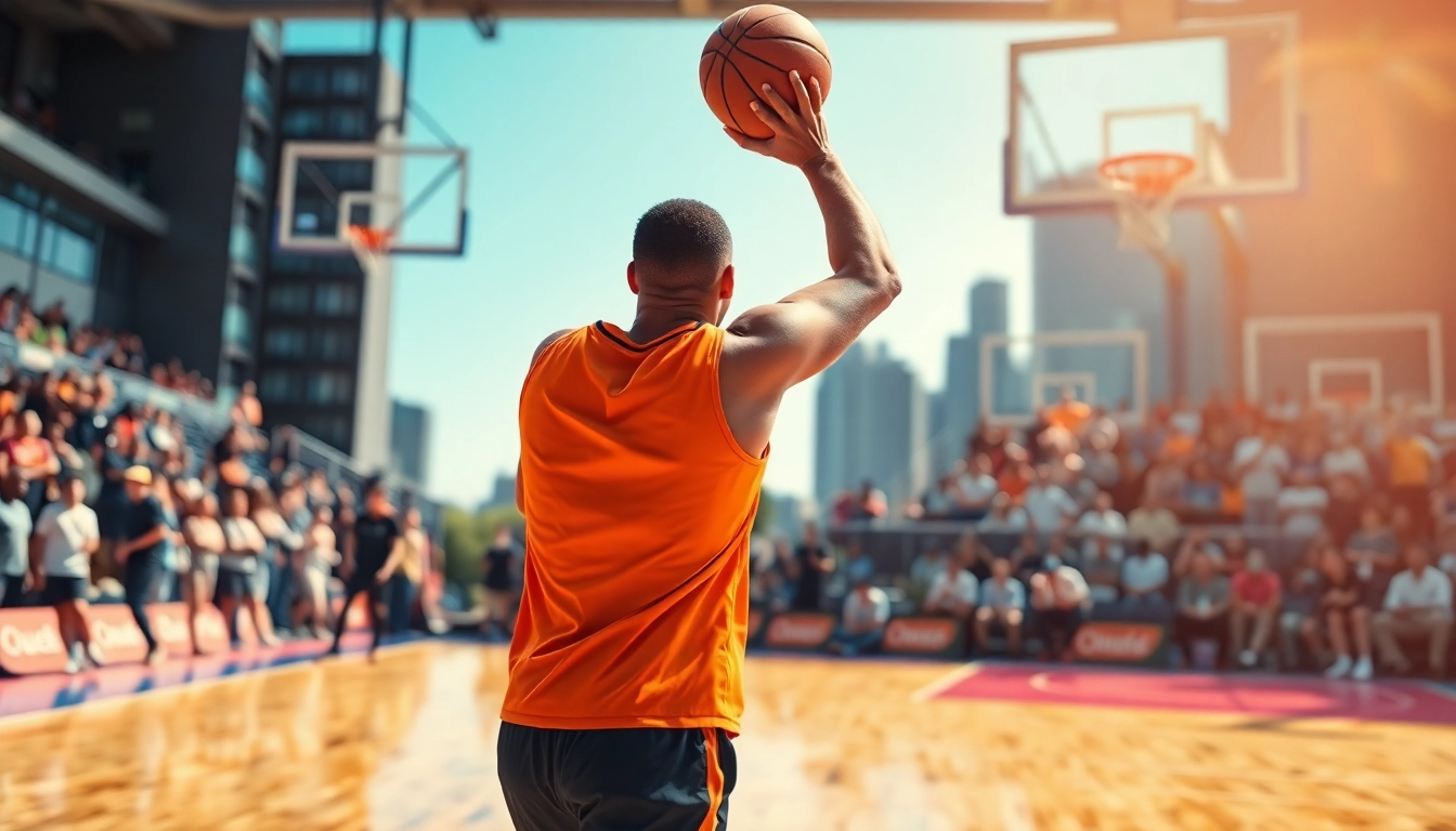 nba중계의 스포츠 경기 중, 경기를 하는 농구 선수의 역동적인 모습.