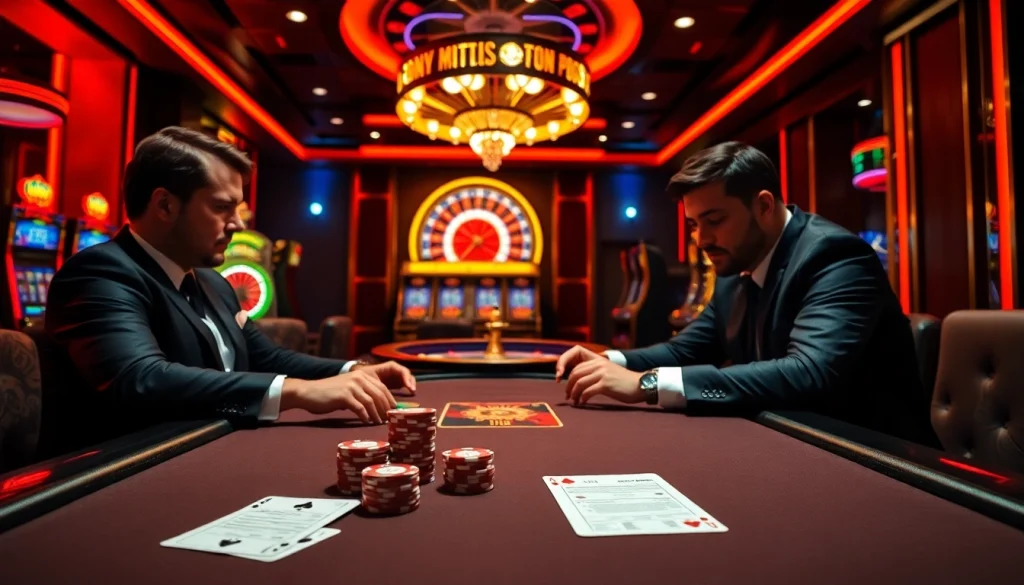 Gamble confidently with PH22255.COM at an exciting high-stakes poker game.
