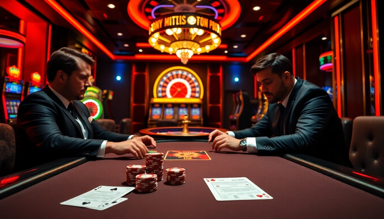 Gamble confidently with PH22255.COM at an exciting high-stakes poker game.