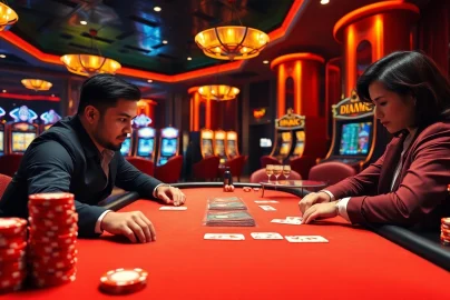 Win big at https://nhacaita88.contact/ with a luxurious poker game scene showcasing excitement and strategy.