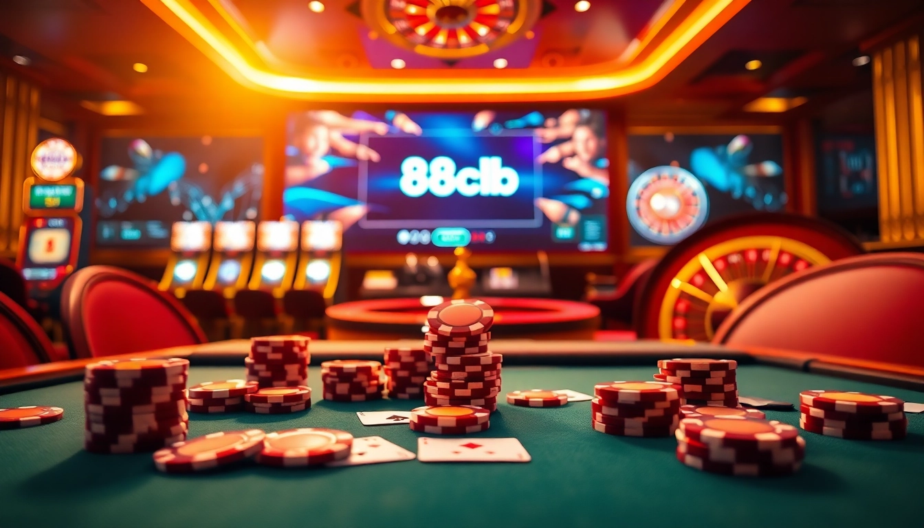 Experience thrilling gaming at 88clb with exciting casino action.