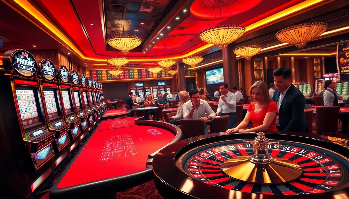 Experience thrilling online gambling at RR88 link with vibrant casino tables and lucky players.