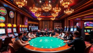 Win big at nhà cái 789club with players enjoying a vibrant casino experience full of excitement.
