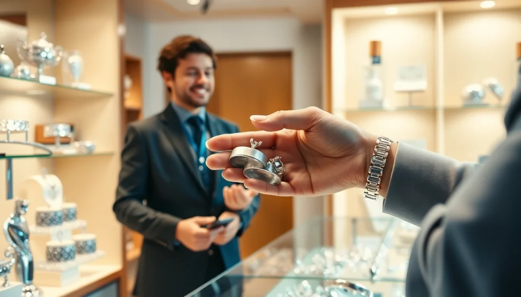 Vendi il tuo compro argento in un ambiente professionale e accogliente.