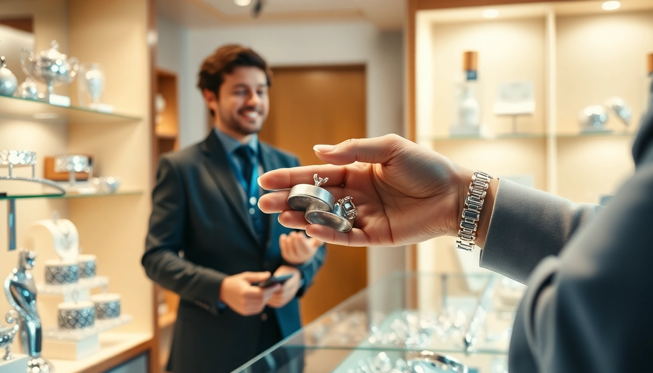 Vendi il tuo compro argento in un ambiente professionale e accogliente.