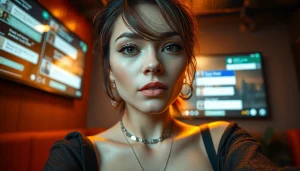 Dynamic NSFW character embodying fantasy and realism in an engaging AI chat setting.