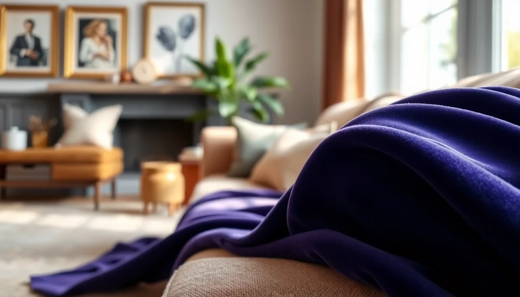 Ontdek stretch fluweel met rijke textuur op een stijlvol meubel, warm en uitnodigend.