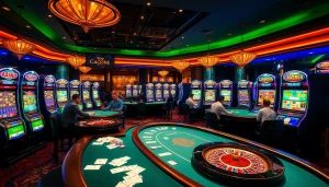 Gamblers strategize at casino tables in the hidden wiki 2026 themed luxury gaming environment.