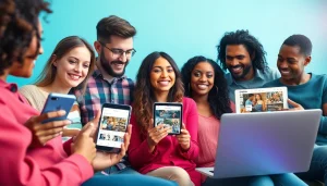 How to find OnlyFans categories using a user-friendly interface with diverse users exploring content.