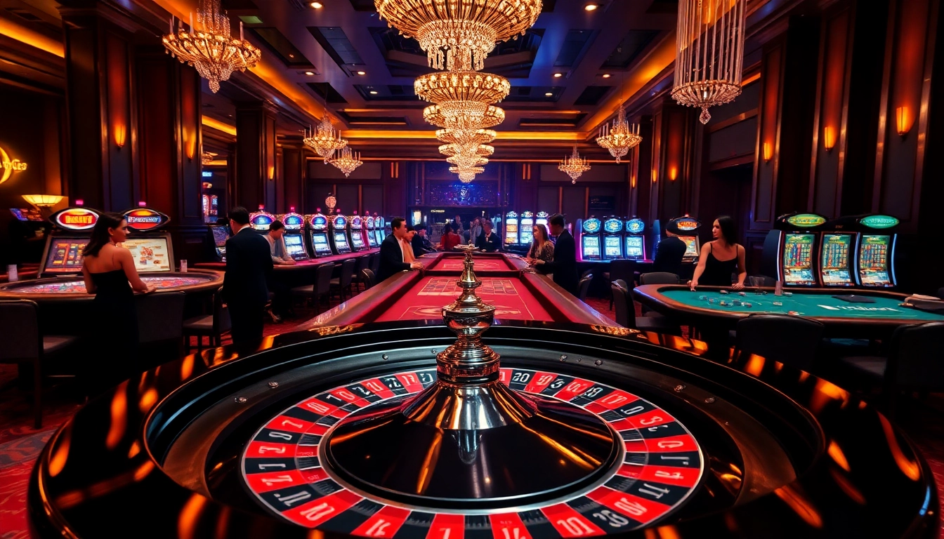 Players enjoying high-stakes games at https://88xx.now/ casino tables under vibrant lights.