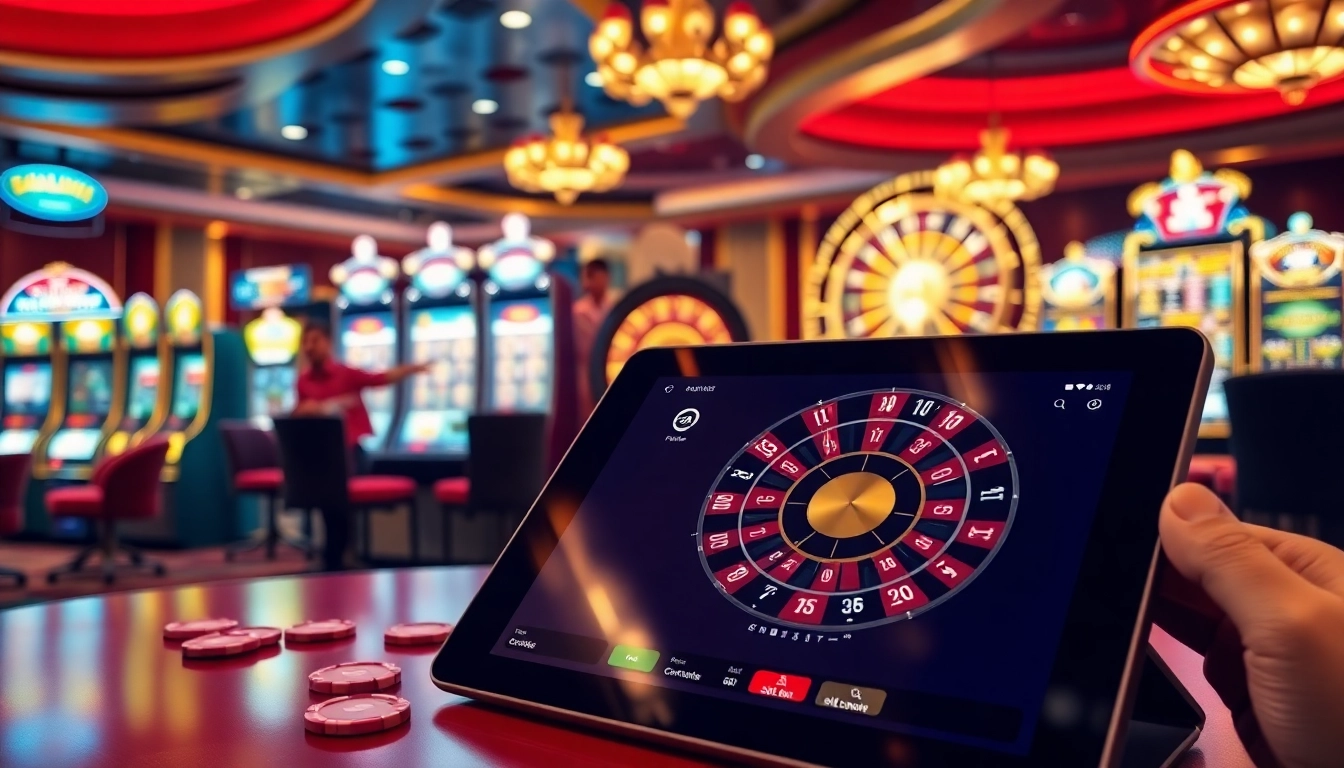 Experience gtatogel alternatif with dynamic slot machines and exciting roulette gameplay in a luxury casino.