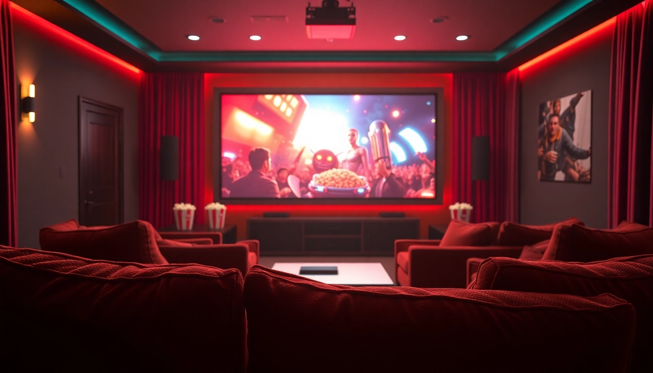 หนังออนไลน์ ที่การฉายภาพยนตร์ในโรงภาพยนตร์ที่บ้านที่อบอุ่น