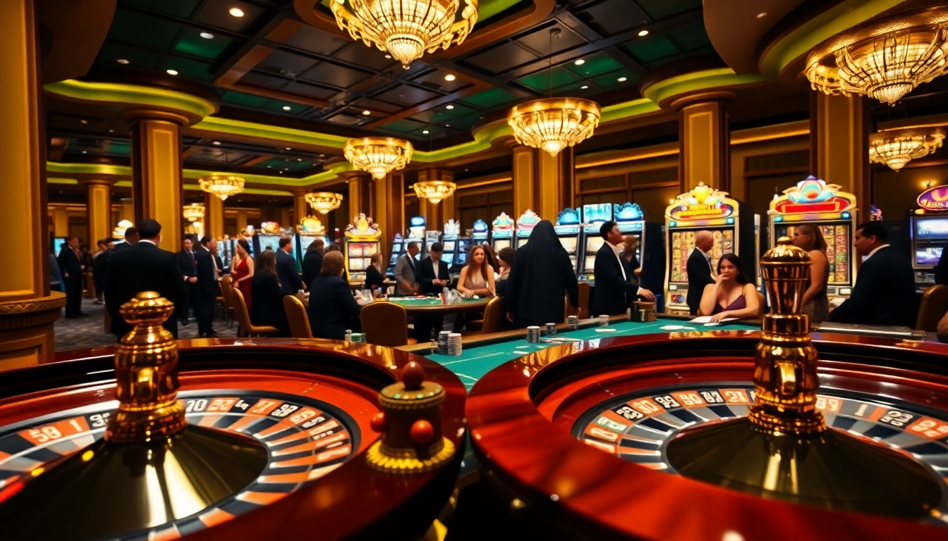 Vivez l'excitation des meilleurs casino en ligne avec des scènes de jeu vibrantes et des éléments de jeu immersifs.