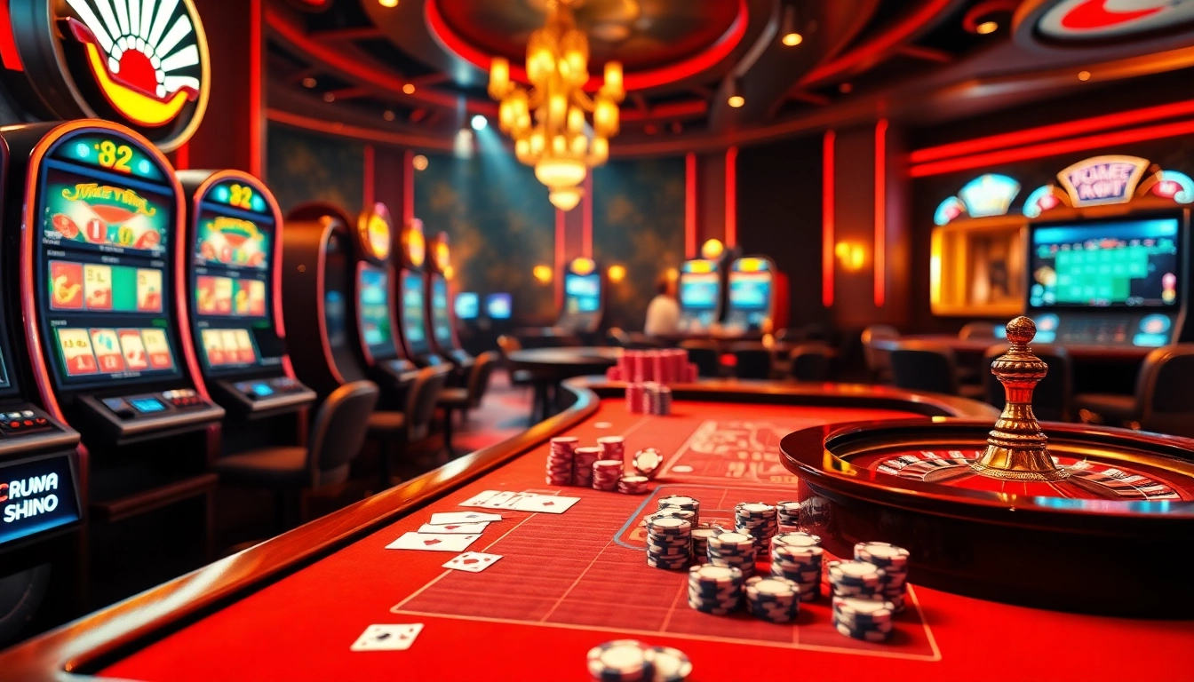 Expérience de jeu en ligne passionnante avec des machines à sous et des tables vibrantes des meilleurs casinos en ligne.