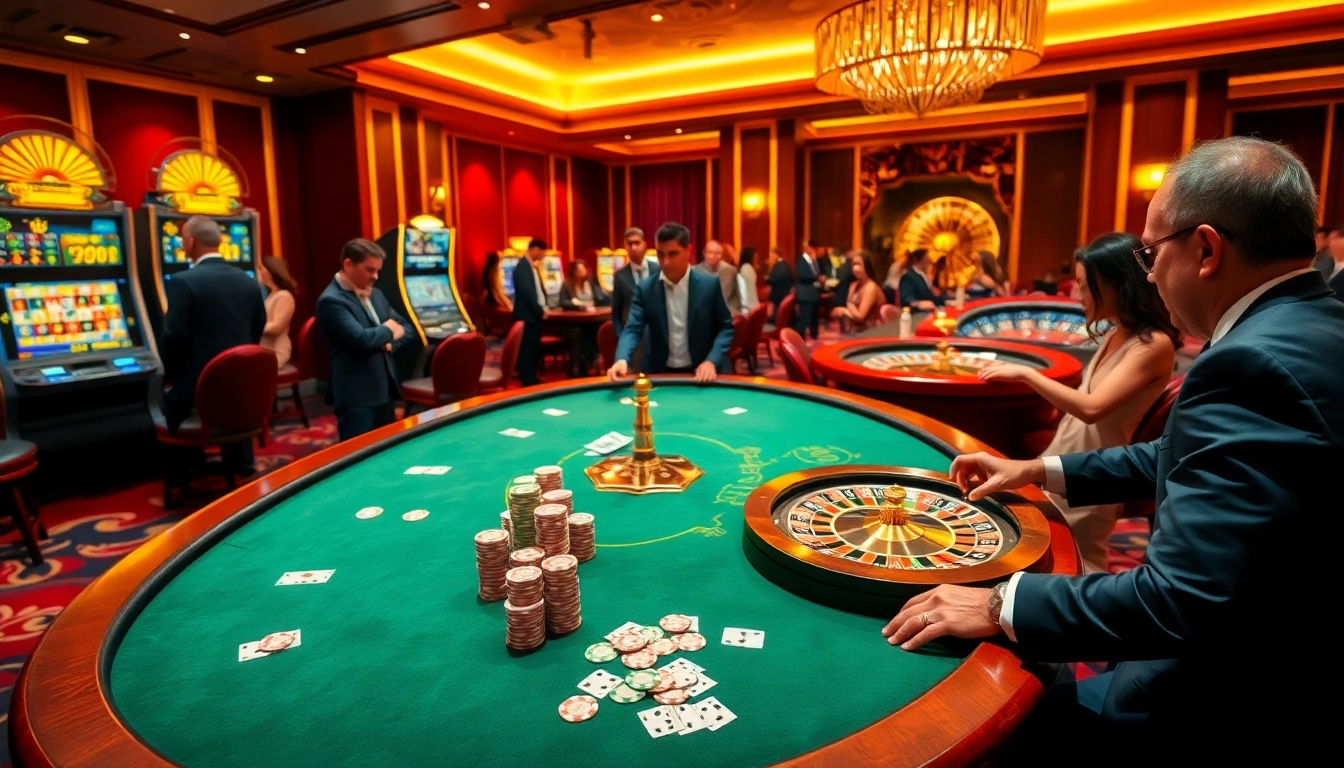 Découvrez l'excitation des meilleurs casino en ligne avec des tables vibrantes et un gameplay à enjeux élevés.