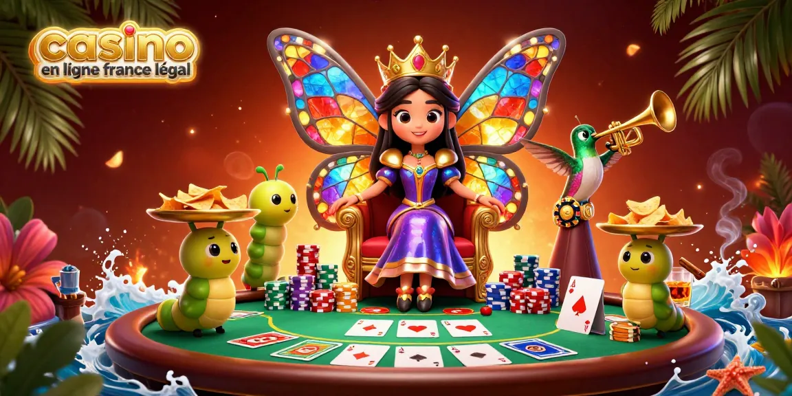 Jouer au casino en ligne légal en France comprend des sessions immersives avec une reine papillon magique.