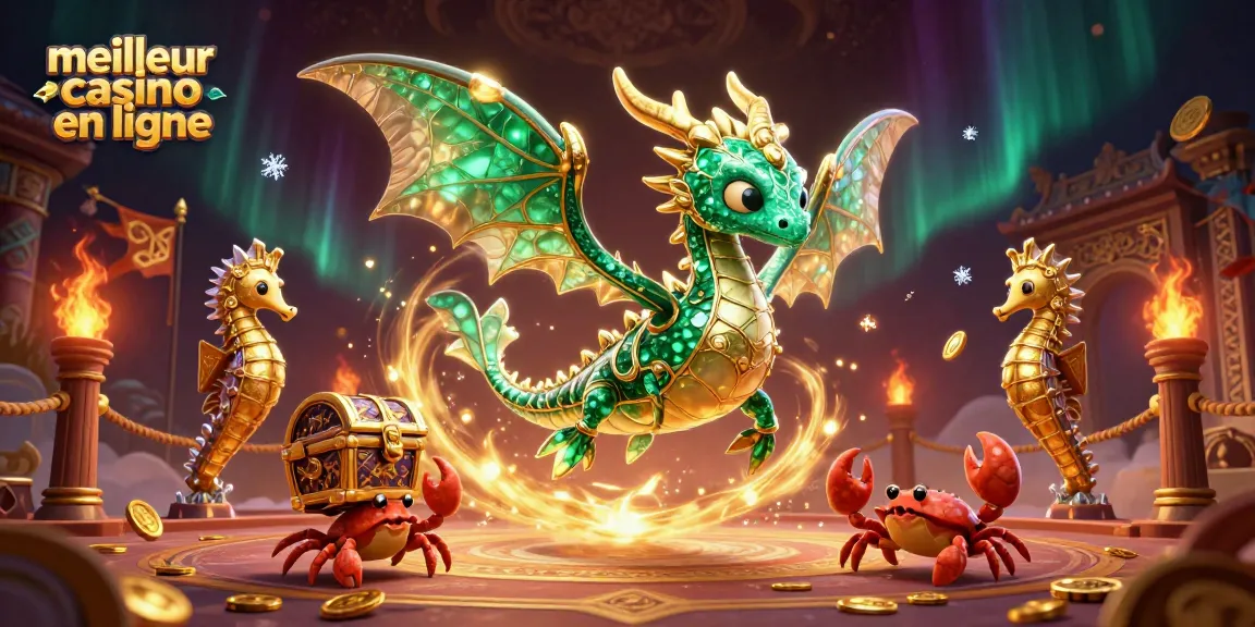 Découvrez l'atmosphère captivante du meilleur casino en ligne avec des dragons et trésors.