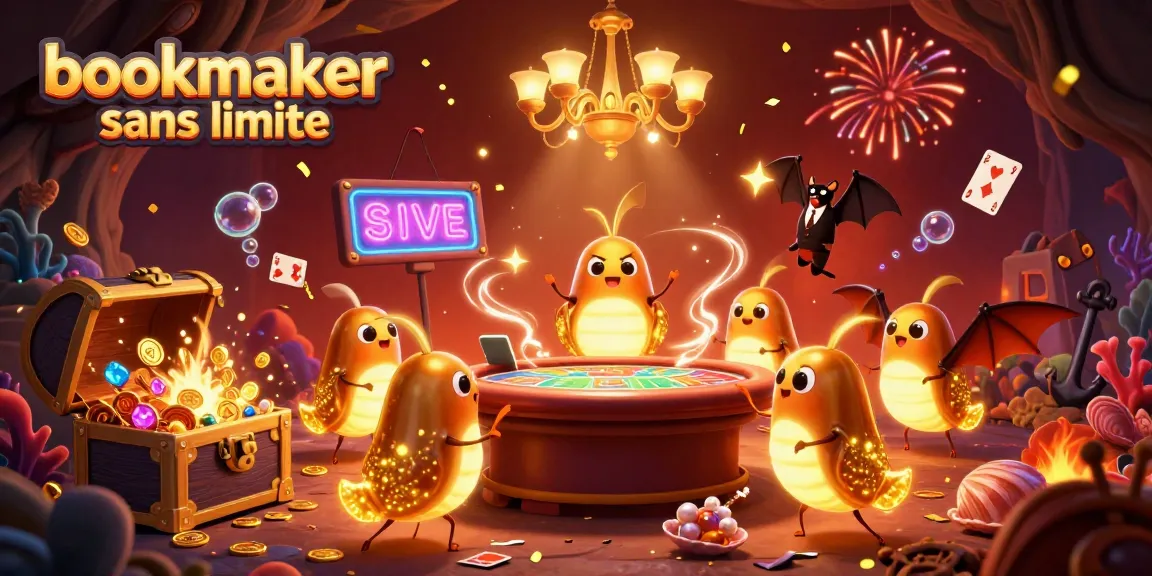 Misez avec un bookmaker sans limite en découvrant une scène de casino vibrant et coloré, pleine d'énergie à chaque instant.