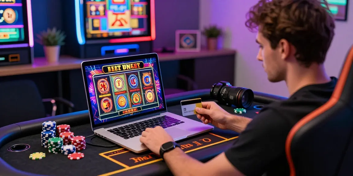 Engaging scene at scoarch.org.uk showcasing a player enjoying online gaming at a credit card casino.