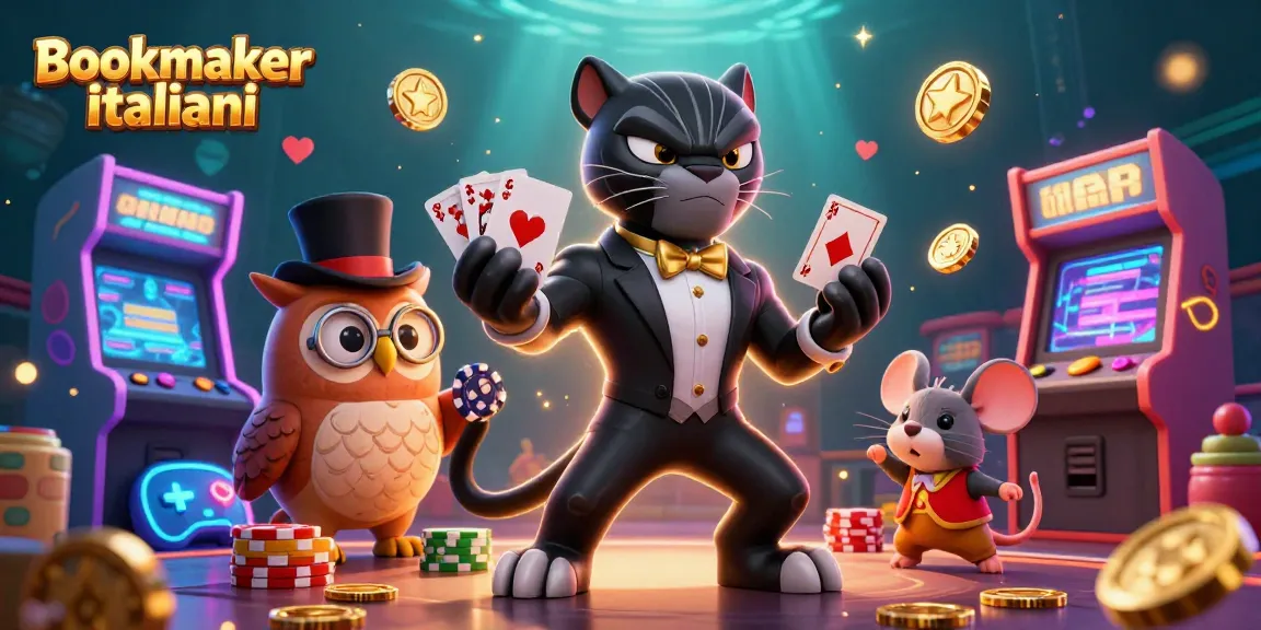 Gioca ai migliori bookmaker italiani con emozionanti personaggi nel casinò, tra luci e magia.