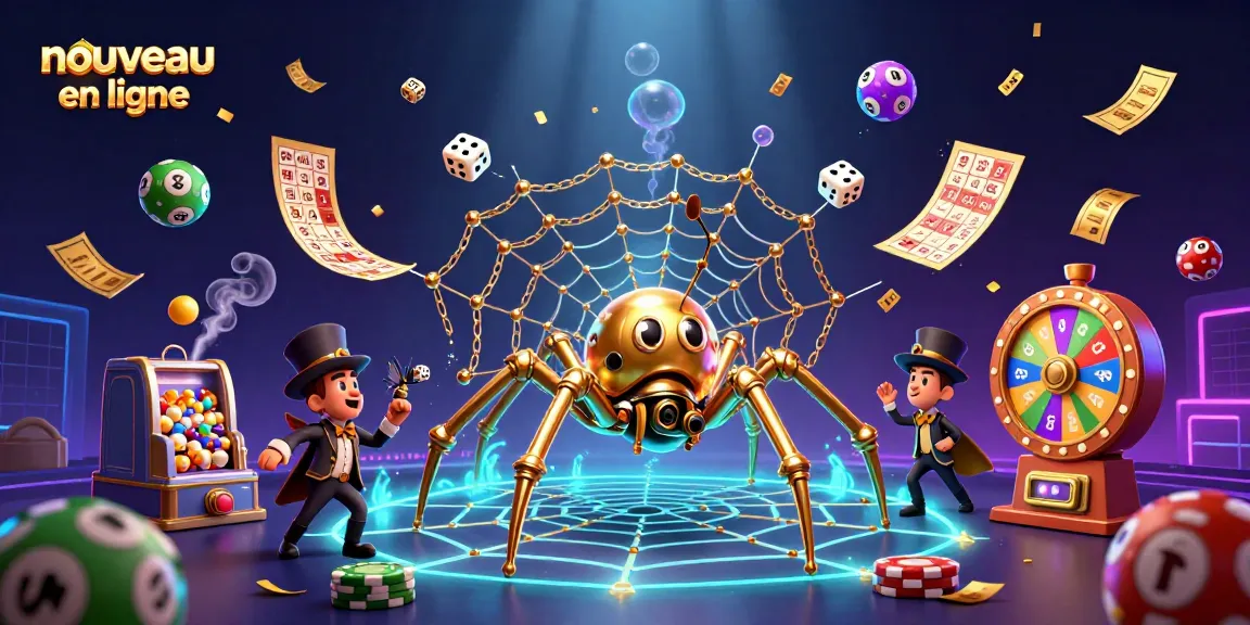 Jouez sur un nouveau casino en ligne avec des personnages amusants dans un monde de loterie.