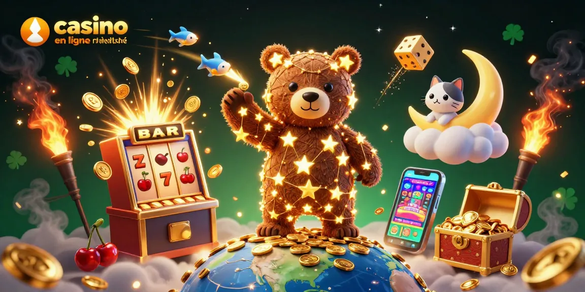 Profitez de l'expérience de casino en ligne retrait instantané avec des personnages amusants et des images éclairantes.