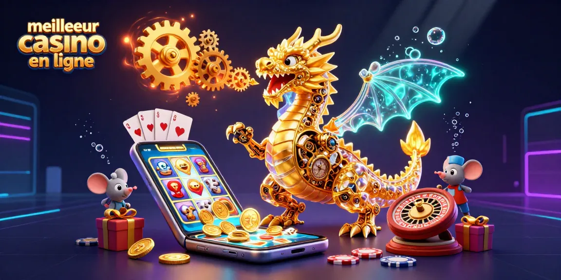 Jouez aux meilleures machines à sous dans le meilleur casino en ligne avec des jeux colorés et des pièces d'or.